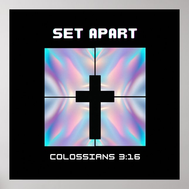 Póster Faith Accent Pillow - Christian Home Decor (Frente)