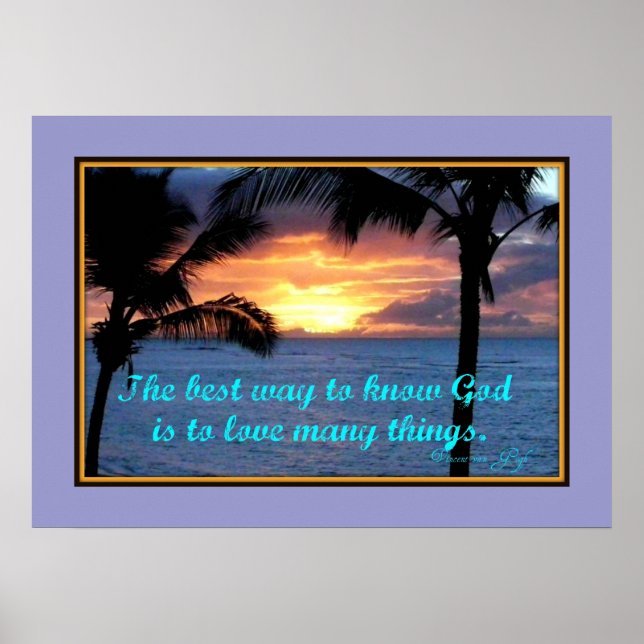 Póster Faith cita a Poster (Frente)