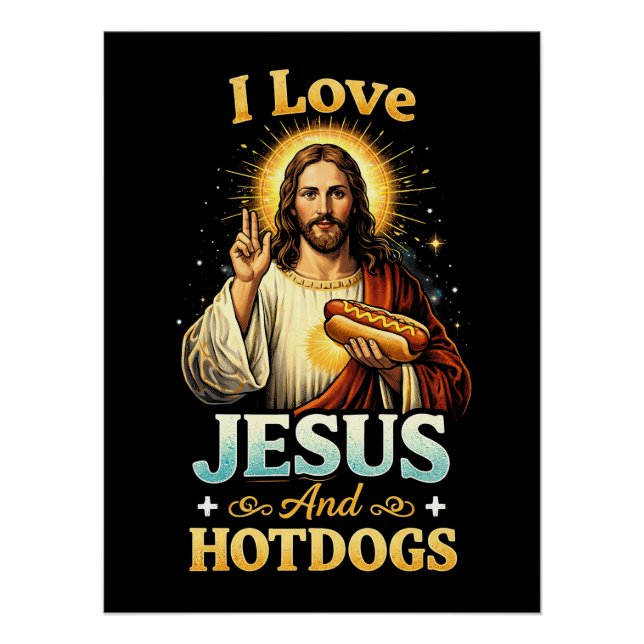 Póster Faith, Love, and Hotdogs (Anverso)