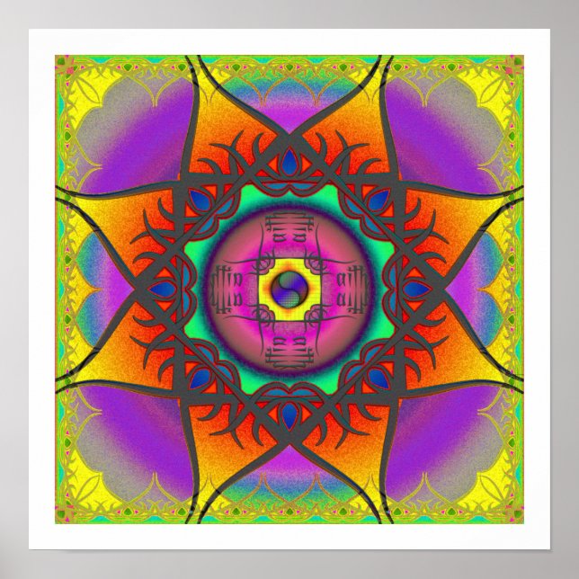 Póster Faith MandalaGram (Frente)