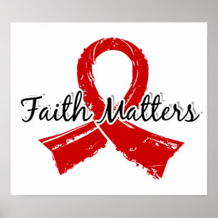 Póster Faith Matters 5 Cáncer de sangre