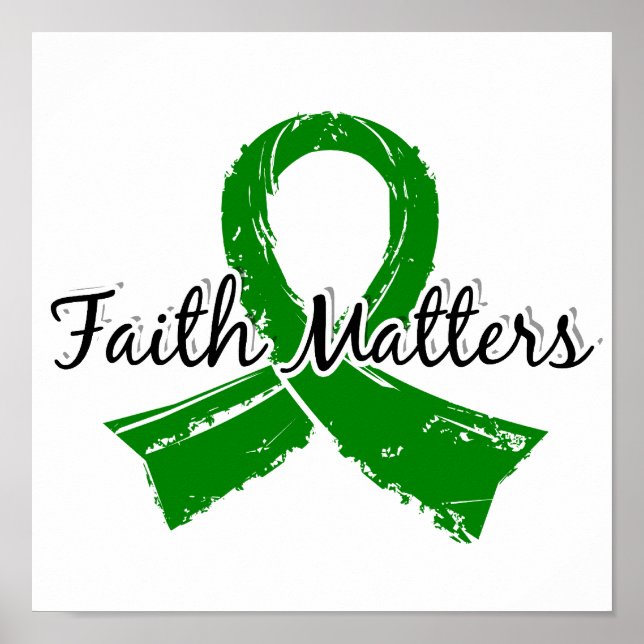Póster Faith Matters 5 Enfermedad renal (Frente)