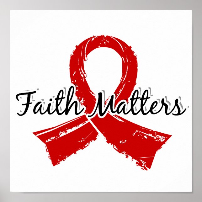 Póster Faith Matters 5 SIDA (Frente)