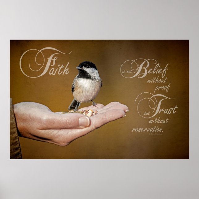 Póster Faith Poster (Frente)