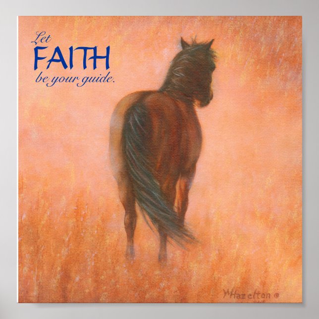 Póster Faith poster (Frente)