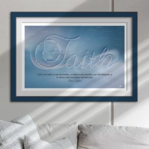 Póster Faith Poster