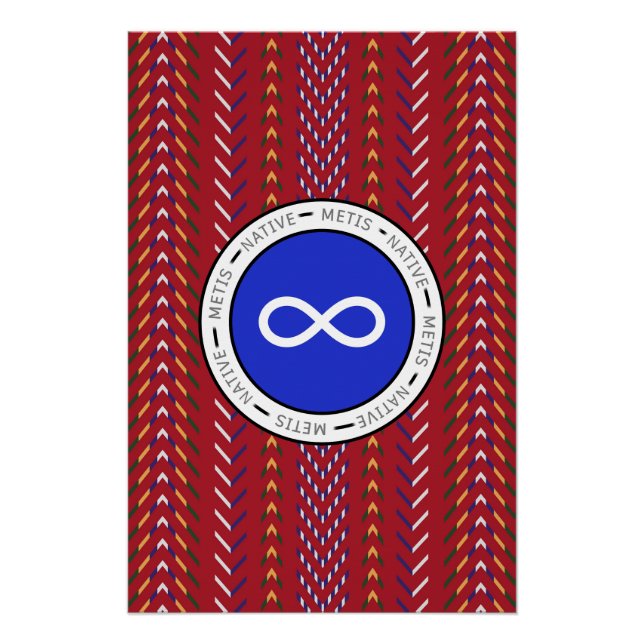 Póster Faja Métis Nativa (Anverso)