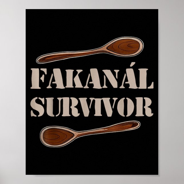 Póster Fakanál Survivor  (Frente)