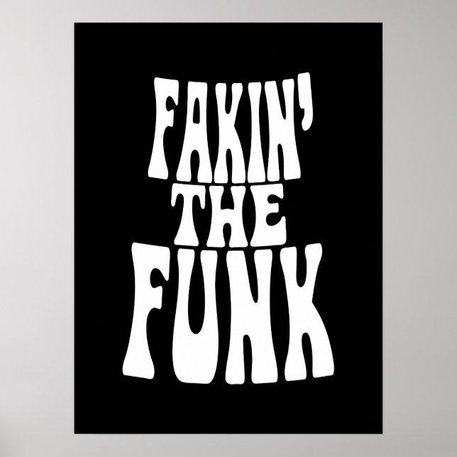 Póster Fakin' the Funk (Frente)