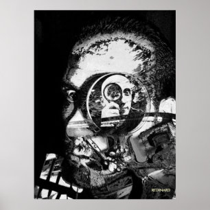 Póster falacia terminal de esquizofrenia