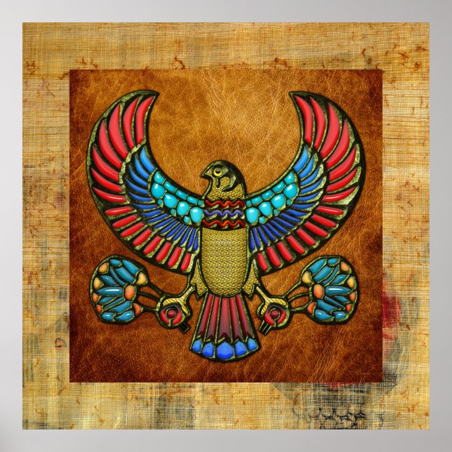 Póster Falcón egipcio (Frente)