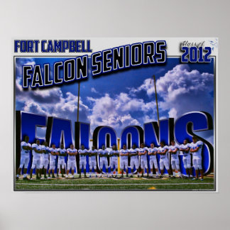 Póster Falcon Seniors 2011 - Clase de 2012