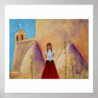 Póster Falda roja (ME)