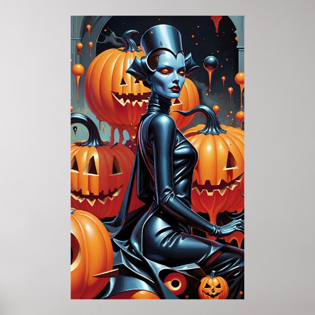 Póster Fall Fashion's Weekend Witch Queen (Frente)