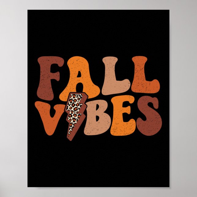 Póster Fall Vibe (Frente)