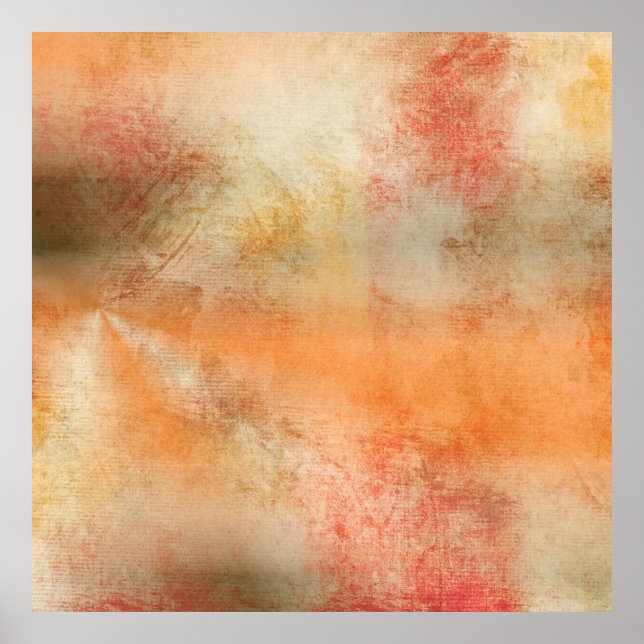 Póster Fall vibrant background paper (Frente)