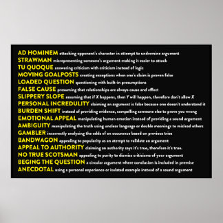 Póster Fallas lógicas