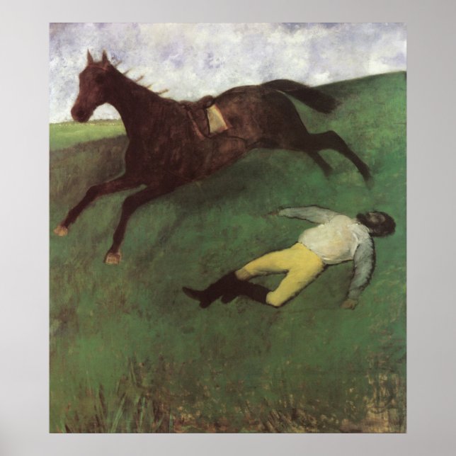 Póster Fallen Jockey (Frente)