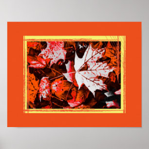 Póster Fallen Leaves Poster