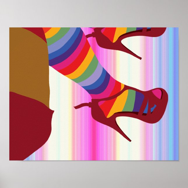 Póster Falling... (Brown Skin) (Frente)