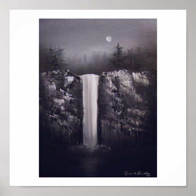 Póster Falls by Moonlight (Frente)