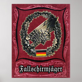 Póster Fallschirmjaeger