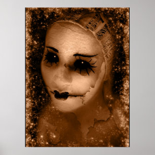 Póster Faln Broken Pierrot