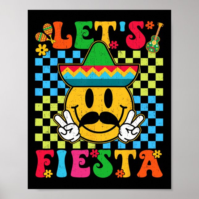 Póster Falsa Cinco de Mayo a la espera de la primera mill (Frente)