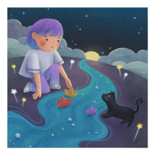 Póster Falta tu arte de Ilustracion