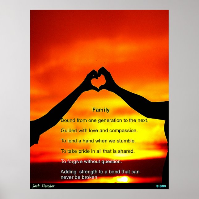 Póster Familia (Frente)