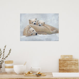 Póster Familia Ártica