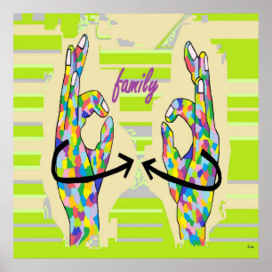 PÓSTER FAMILIA ASL