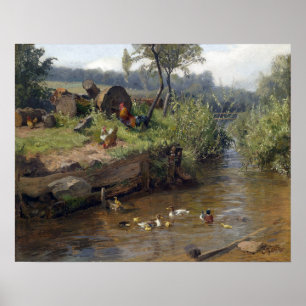 Póster Familia Carl Jutz Duck