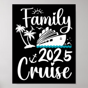 Póster Familia Cruise 2025 Squad Vacation Matching