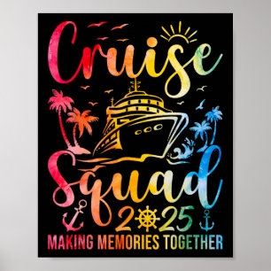Póster Familia De Coincidencia De Vacaciones De Verano De