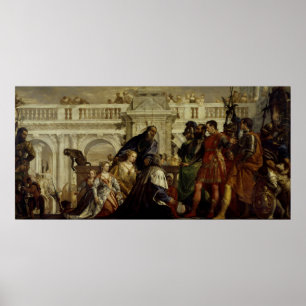 Póster Familia de Darius antes de Alexander el grande
