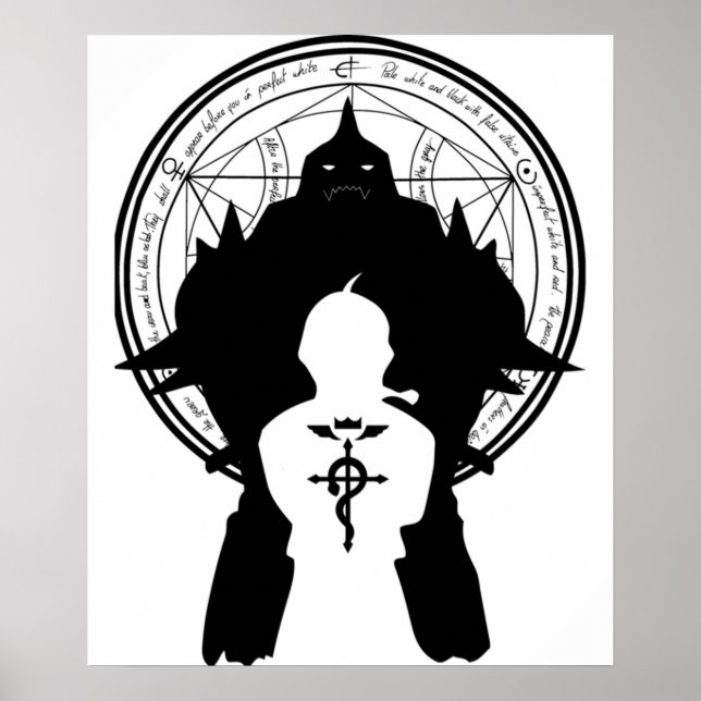 Póster Familia de metal clásico y alquimista FM Esencial  (Frente)