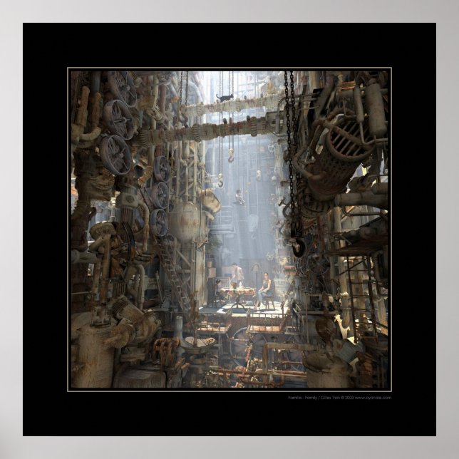 Póster Familia (día) / Famille (jour) (Frente)