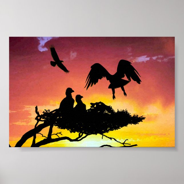 Póster Familia Eagle (Frente)