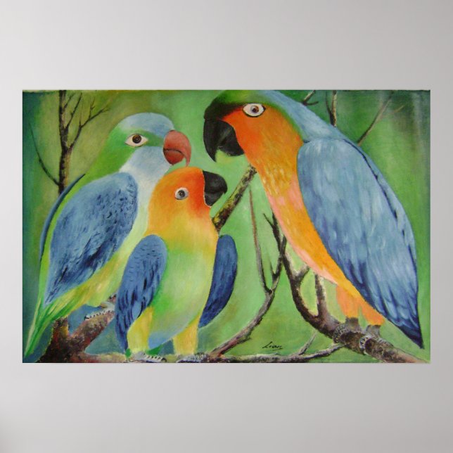 Póster familia feliz (Frente)