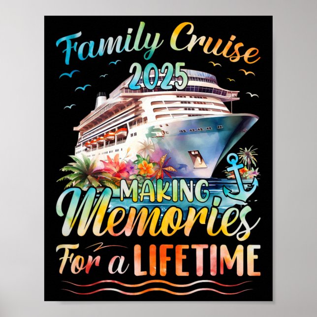 Póster Familia Fiesta de cruceros Celebración Costume Set (Frente)