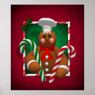 Póster Familia Gingerbread: Candy Boy