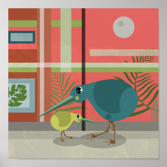 Póster Familia Kiwi (Frente)