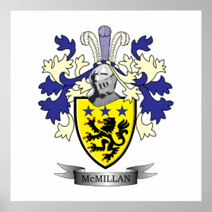 Póster Familia McMillan Crest Coat of Arms