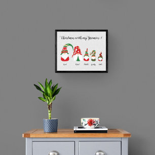 Póster Familia Nórdica Gnome Gonk