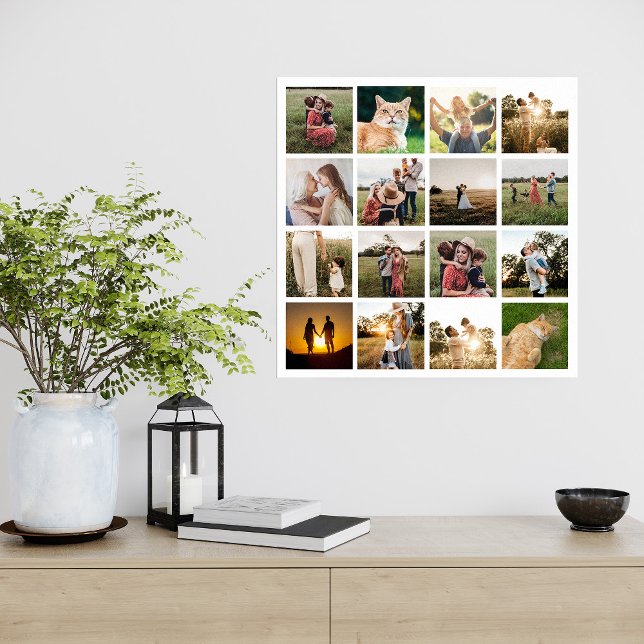 Póster Familia personalizada de collage de fotos (Subido por el creador)