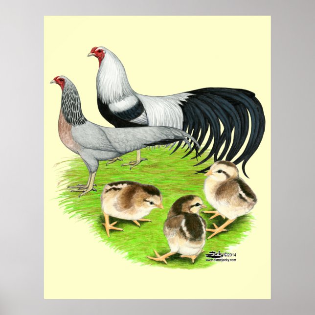 Póster Familia Plata Yokohama (Frente)