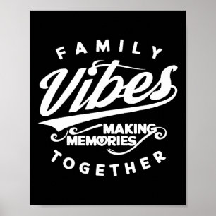 Póster Familia Reunión 2025 Vibes Fabricando Recuerdos M