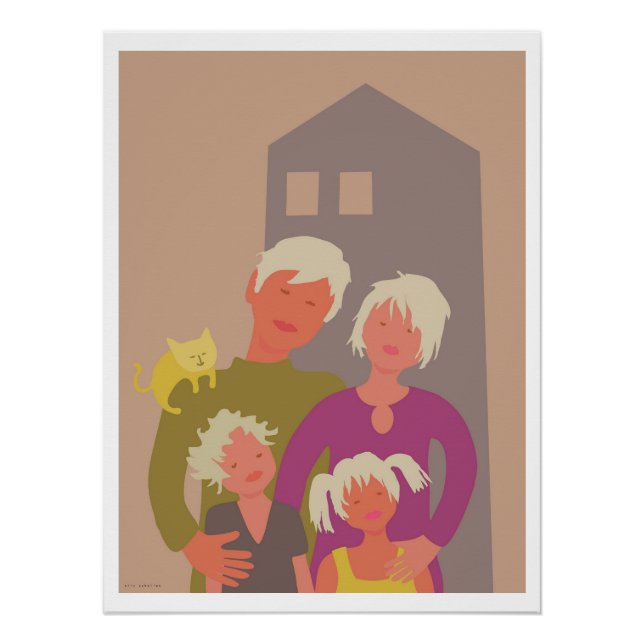 Póster Family (Anverso)