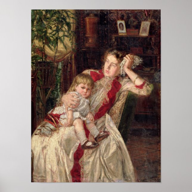 Póster Family Quarrel, 1890 (Frente)